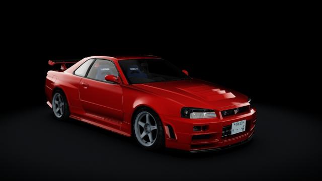 Nissan Skyline GT-R Strider.Sp Remix Type-II (RAYS LMGT4) для Assetto Corsa