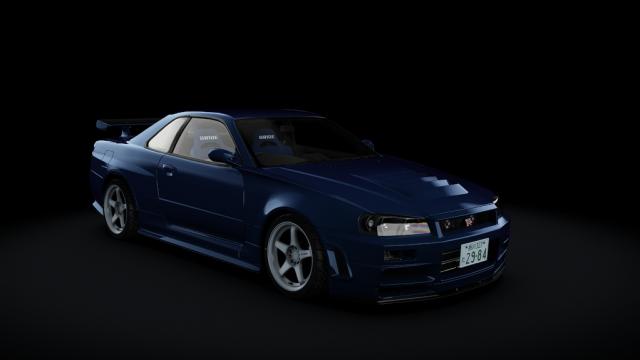 Nissan Skyline GT-R Strider.Sp Remix Type-II (RAYS LMGT4) для Assetto Corsa
