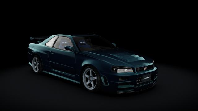 Nissan Skyline GT-R Strider.Sp Remix Type-II (RAYS LMGT4) для Assetto Corsa