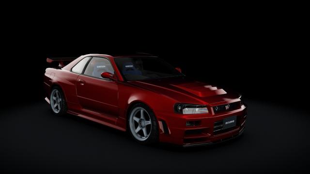Nissan Skyline GT-R Strider.Sp Remix Type-II (RAYS LMGT4) для Assetto Corsa