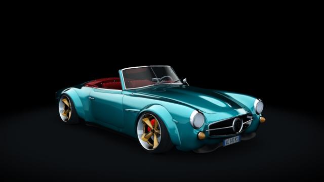 Mercedes-Benz 190 SL Widebody 1955 для Assetto Corsa