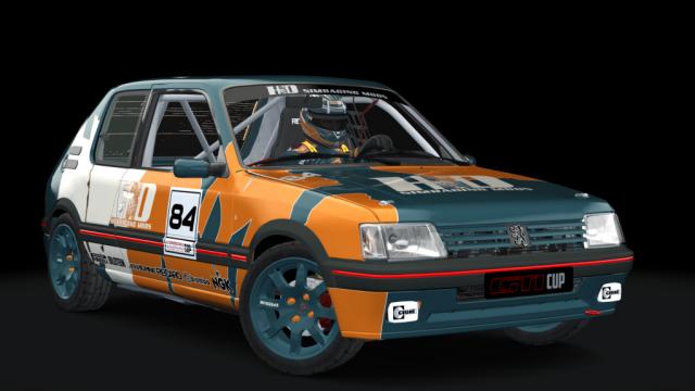 Peugeot 205 GTI Cup for Assetto Corsa