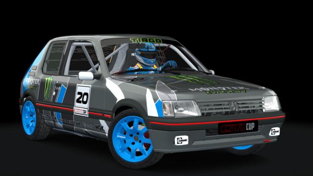 Peugeot 205 GTI Cup for Assetto Corsa