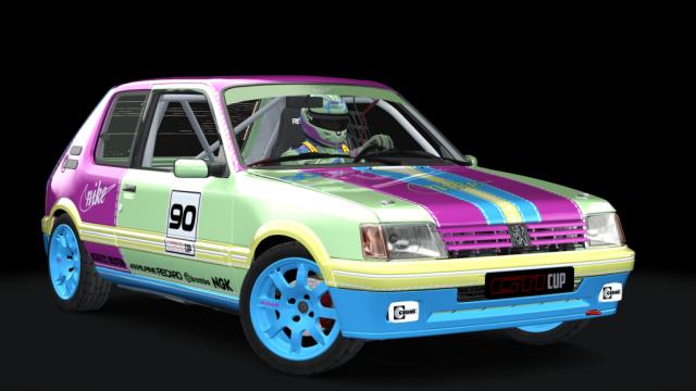 Peugeot 205 GTI Cup for Assetto Corsa