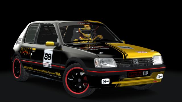 Peugeot 205 GTI Cup for Assetto Corsa