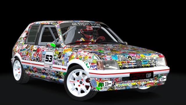 Peugeot 205 GTI Cup for Assetto Corsa