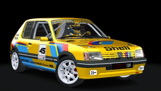 Peugeot 205 GTI Cup for Assetto Corsa