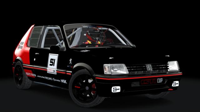 Peugeot 205 GTI Cup for Assetto Corsa