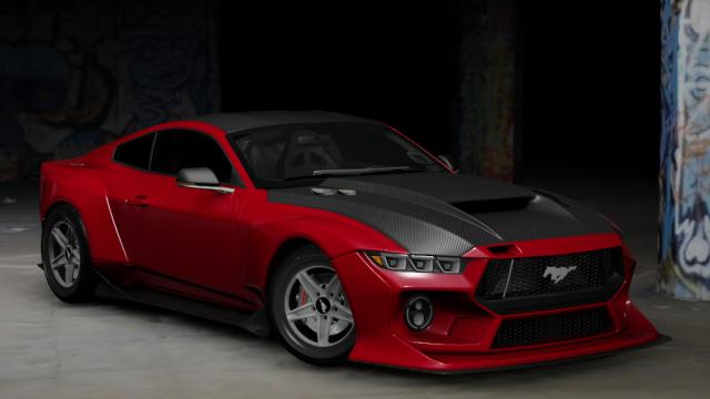 Ford Mustang 2024 | No Hesi Spec для Assetto Corsa