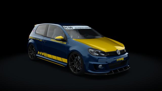 Volkswagen HPA FT742 Twin Turbo Golf R для Assetto Corsa