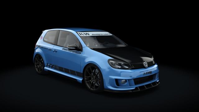 Volkswagen HPA FT742 Twin Turbo Golf R для Assetto Corsa