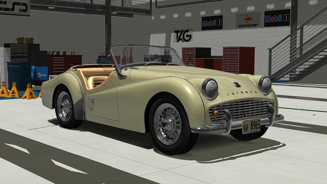 Triumph TR3B (variant) for Assetto Corsa