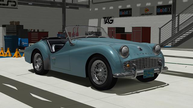 Triumph TR3B (variant) for Assetto Corsa