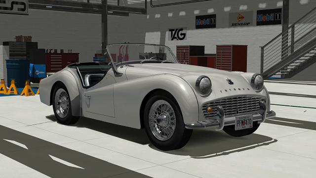 Triumph TR3B (variant) for Assetto Corsa