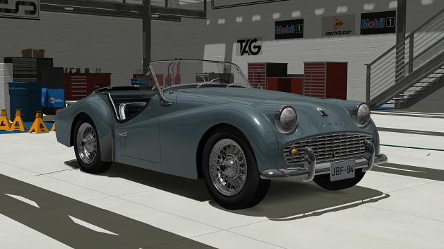 Triumph TR3B (variant) for Assetto Corsa