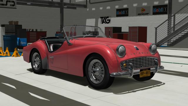 Triumph TR3B (variant) for Assetto Corsa