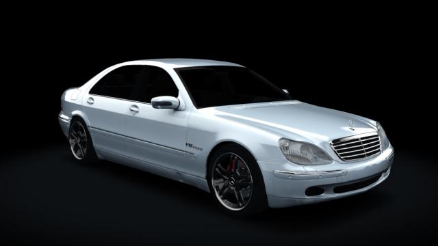 Mercedes-Benz S65 W220 AMG 2004 для Assetto Corsa
