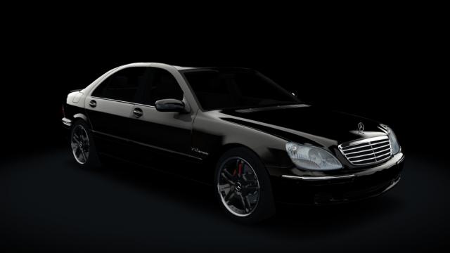 Mercedes-Benz S65 W220 AMG 2004 для Assetto Corsa