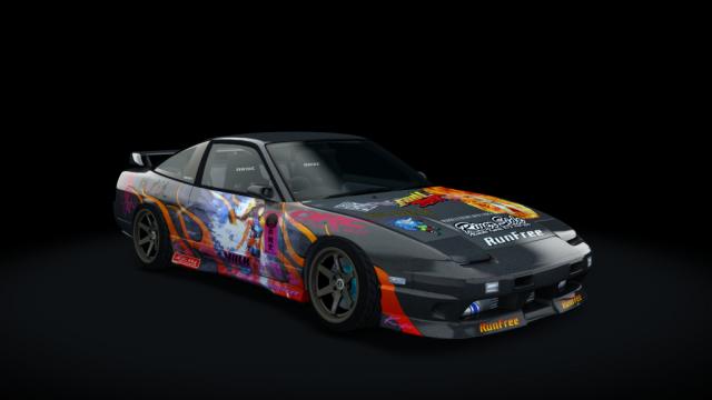 Nissan 180sx street MadZ для Assetto Corsa