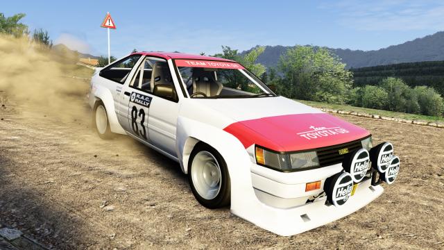 Toyota AE86 BB Spec для Assetto Corsa