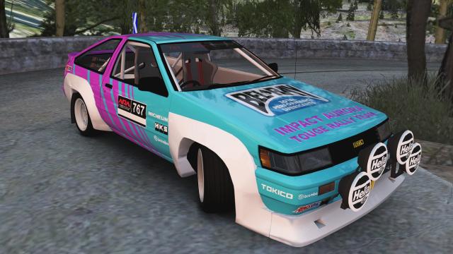 Toyota AE86 BB Spec для Assetto Corsa