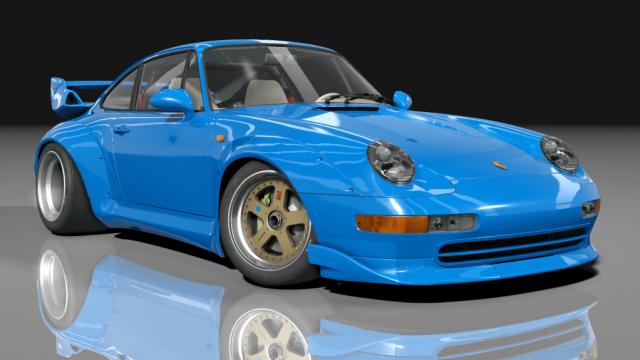 Porsche 993 GT2 Track Day для Assetto Corsa