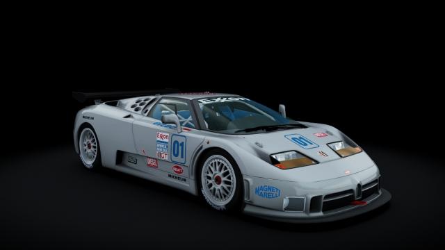 Bugatti EB110 SS(LeMans) GT1 (1994) для Assetto Corsa