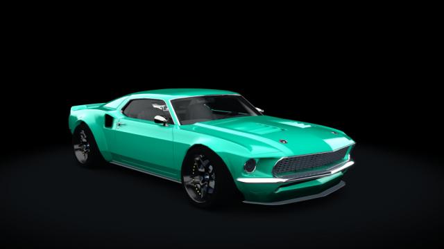Ford Mustang Mach 40 для Assetto Corsa
