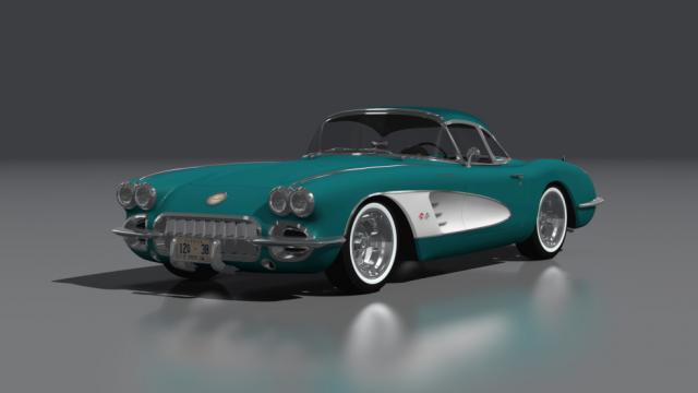 Chevrolet Corvette C1 (hardtop) 1960 for Assetto Corsa