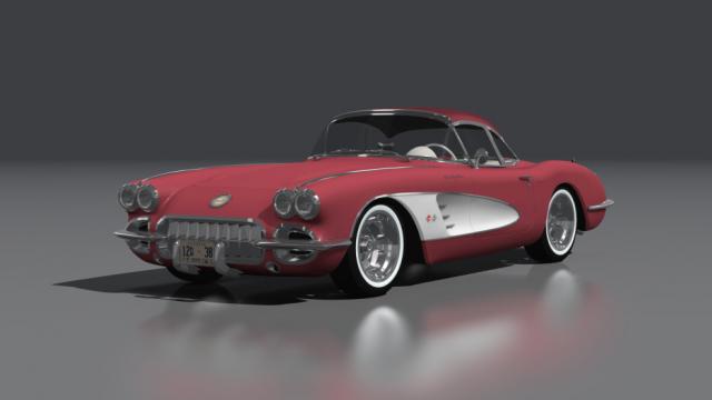 Chevrolet Corvette C1 (hardtop) 1960 for Assetto Corsa