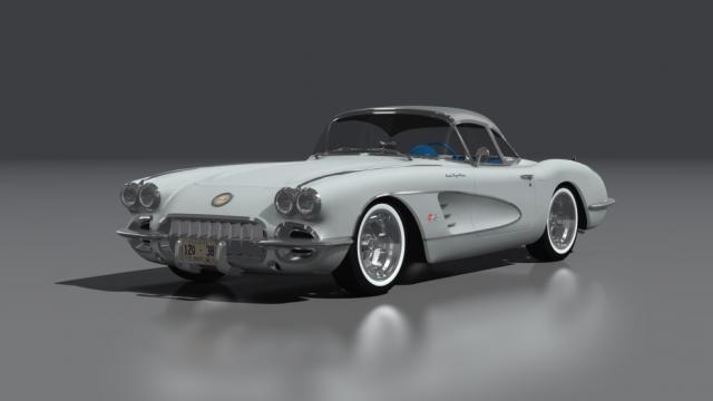 Chevrolet Corvette C1 (hardtop) 1960 for Assetto Corsa
