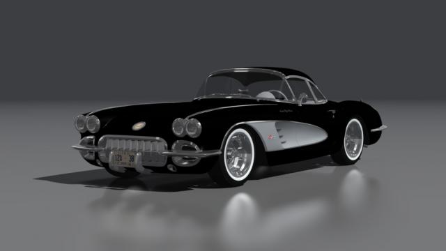 Chevrolet Corvette C1 (hardtop) 1960 for Assetto Corsa