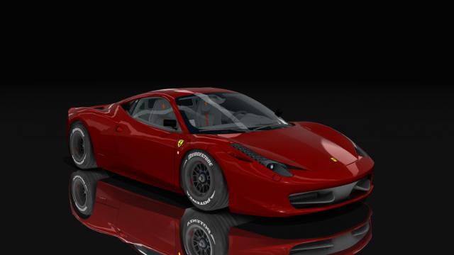 Ferrari 458 Italia Stage F1 для Assetto Corsa