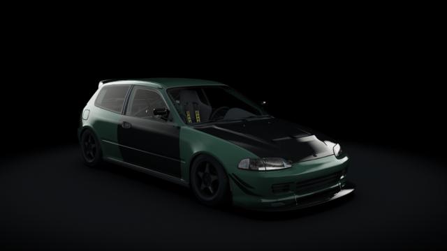 Honda Civic EG6 Track для Assetto Corsa