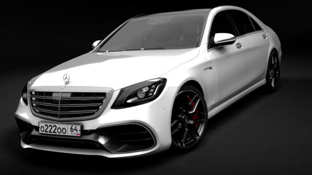 Mercedes-Benz S63 AMG (W222) | lew1X & Redd Tuned для Assetto Corsa