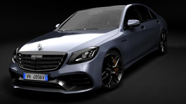 Mercedes-Benz S63 AMG (W222) | lew1X & Redd Tuned для Assetto Corsa