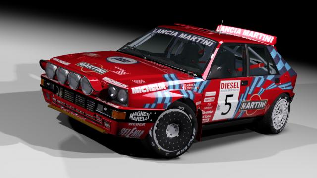 Lancia Delta HF Integrale Evoluzione 2 для Assetto Corsa