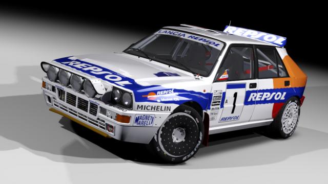 Lancia Delta HF Integrale Evoluzione 2 для Assetto Corsa