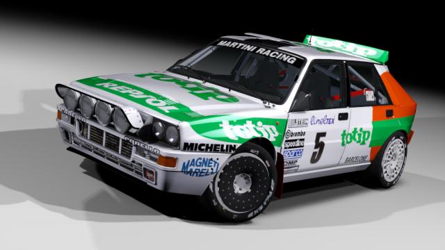Lancia Delta HF Integrale Evoluzione 2 для Assetto Corsa