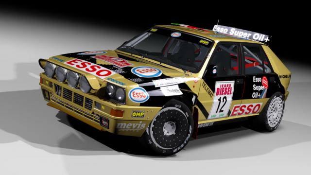 Lancia Delta HF Integrale Evoluzione 2 для Assetto Corsa