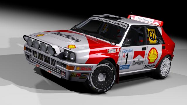 Lancia Delta HF Integrale Evoluzione 2 для Assetto Corsa