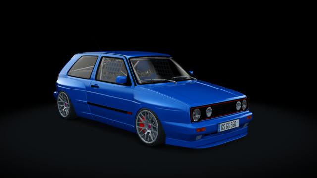 Volkswagen Golf MK2 GTI Rallye Turbo Quattro for Assetto Corsa