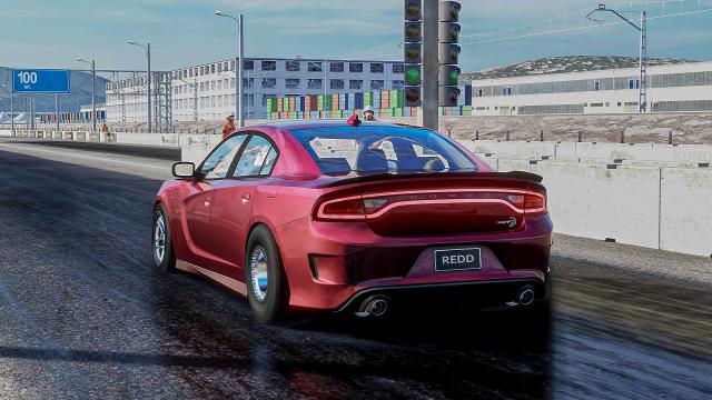 Dodge Charger SRT Hellcat Drag | Redd Tuned для Assetto Corsa