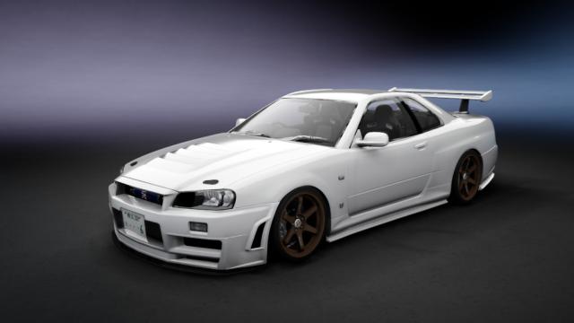 Nissan skyline R34 GT-R Nasher для Assetto Corsa