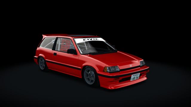 Honda Civic kanjo Hellspec для Assetto Corsa
