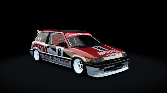 Honda Civic kanjo Hellspec для Assetto Corsa