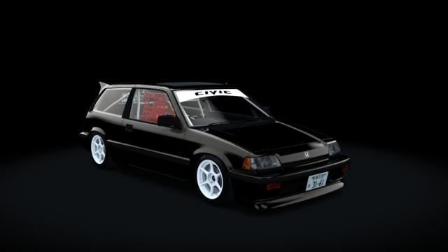 Honda Civic kanjo Hellspec для Assetto Corsa