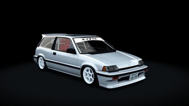 Honda Civic kanjo Hellspec для Assetto Corsa