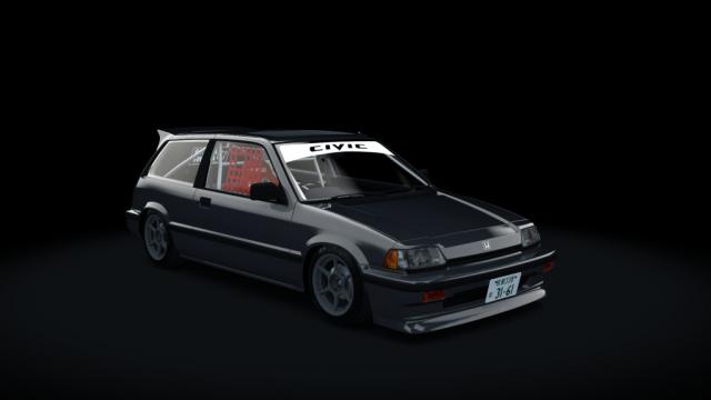 Honda Civic kanjo Hellspec для Assetto Corsa
