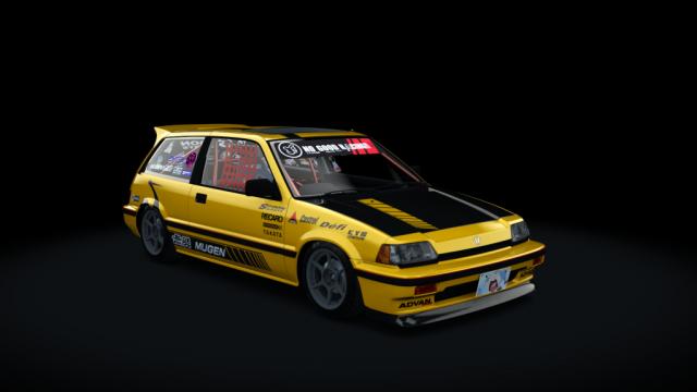 Honda Civic kanjo Hellspec для Assetto Corsa